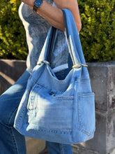 Load image into Gallery viewer, Billie Denim Shoulder Bag