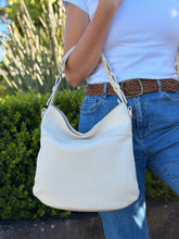 Load image into Gallery viewer, Juliette Hobo Bag — Winter White