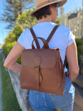 Load image into Gallery viewer, Harper Backpack — Tobacco