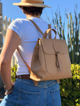 Load image into Gallery viewer, Harper Backpack — Hazelnut