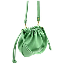 Load image into Gallery viewer, Olive Drawstring Shoulder Bag - Seafoam Green