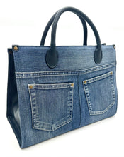 Load image into Gallery viewer, Michaela Denim Tote Bag