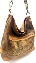 Load image into Gallery viewer, Chloe Cowhide Hobo Bag — Light Tan