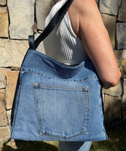 Load image into Gallery viewer, Margot Denim Hobo / Backpack