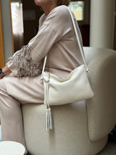 Load image into Gallery viewer, Poppy Shoulder Bag — Ivory