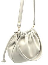 Load image into Gallery viewer, Olive Drawstring Shoulder Bag - Antique White