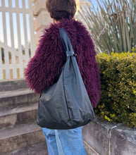 Load image into Gallery viewer, Kesha Hobo Shoulder Bag — Black