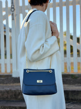 Load image into Gallery viewer, Audrey Shoulder Bag — Navy