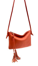 Load image into Gallery viewer, Poppy Shoulder Bag — Tangerine Orange