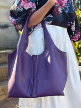 Load image into Gallery viewer, Alice Large Tote — Violet