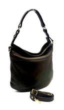 Load image into Gallery viewer, Juliette Hobo Bag — Espresso Brown