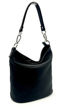 Load image into Gallery viewer, Marcella Bucket Bag — Black