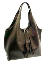 Load image into Gallery viewer, Little Alice Tote Bag — Chocolate Brown