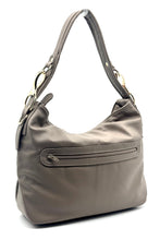 Load image into Gallery viewer, Christina Hobo Bag (small) — Taupe with gold hardware