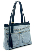 Load image into Gallery viewer, Kay 2 Denim Tote Bag