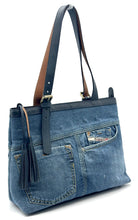 Load image into Gallery viewer, Nadia 2 Denim Tote Bag