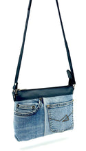 Load image into Gallery viewer, Andrea small denim shoulder bag