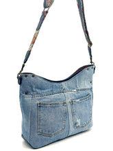 Load image into Gallery viewer, Paris Denim Shoulder Bag