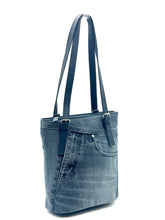 Load image into Gallery viewer, Brittany Denim Tote / Backpack