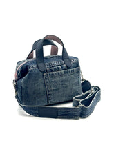 Load image into Gallery viewer, Gracie Denim Micro Tote