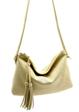 Load image into Gallery viewer, Poppy shoulder bag — Gold bone