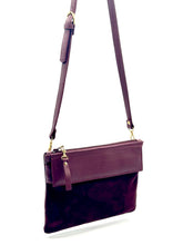Load image into Gallery viewer, Sofia clutch / shoulder bag - Burgundy