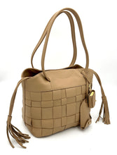 Load image into Gallery viewer, Madison Drawstring Tote - Hazelnut