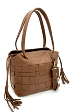 Load image into Gallery viewer, Madison Drawstring Tote - Tobacco