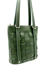 Load image into Gallery viewer, Chelsea Backpack Tote Bag - Moss Green