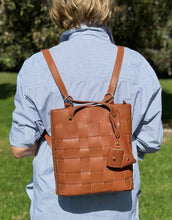 Load image into Gallery viewer, Chelsea Backpack Tote Bag - Tan