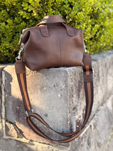 Load image into Gallery viewer, Gracie micro tote — Chocolate
