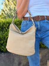 Load image into Gallery viewer, Juliette Hobo Bag — Raw Sugar
