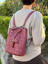 Load image into Gallery viewer, Chelsea Backpack Tote Bag- Shiraz
