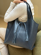 Load image into Gallery viewer, Little Alice Tote Bag — Navy
