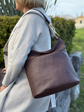 Load image into Gallery viewer, Marcella Bucket Bag — Espresso Brown
