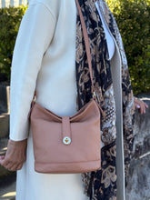 Load image into Gallery viewer, Isabella Small Bucket Bag — Mousse Brown
