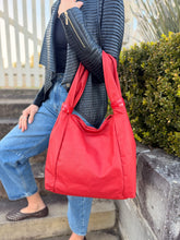 Load image into Gallery viewer, Kesha Hobo Shoulder Bag — Red
