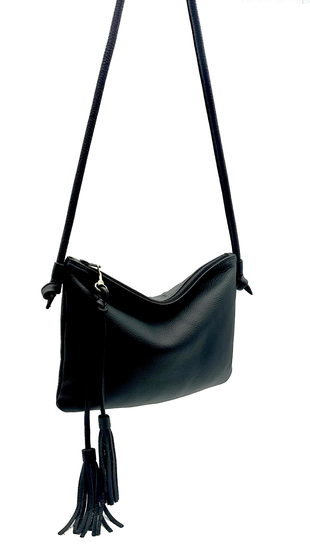 Poppy Shoulder Bag — Black
