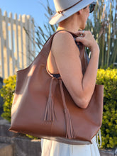 Load image into Gallery viewer, Little Alice Tote — Whisky Tan
