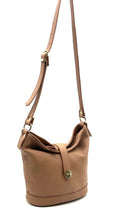Load image into Gallery viewer, Isabella Small Bucket Bag — Mousse Brown
