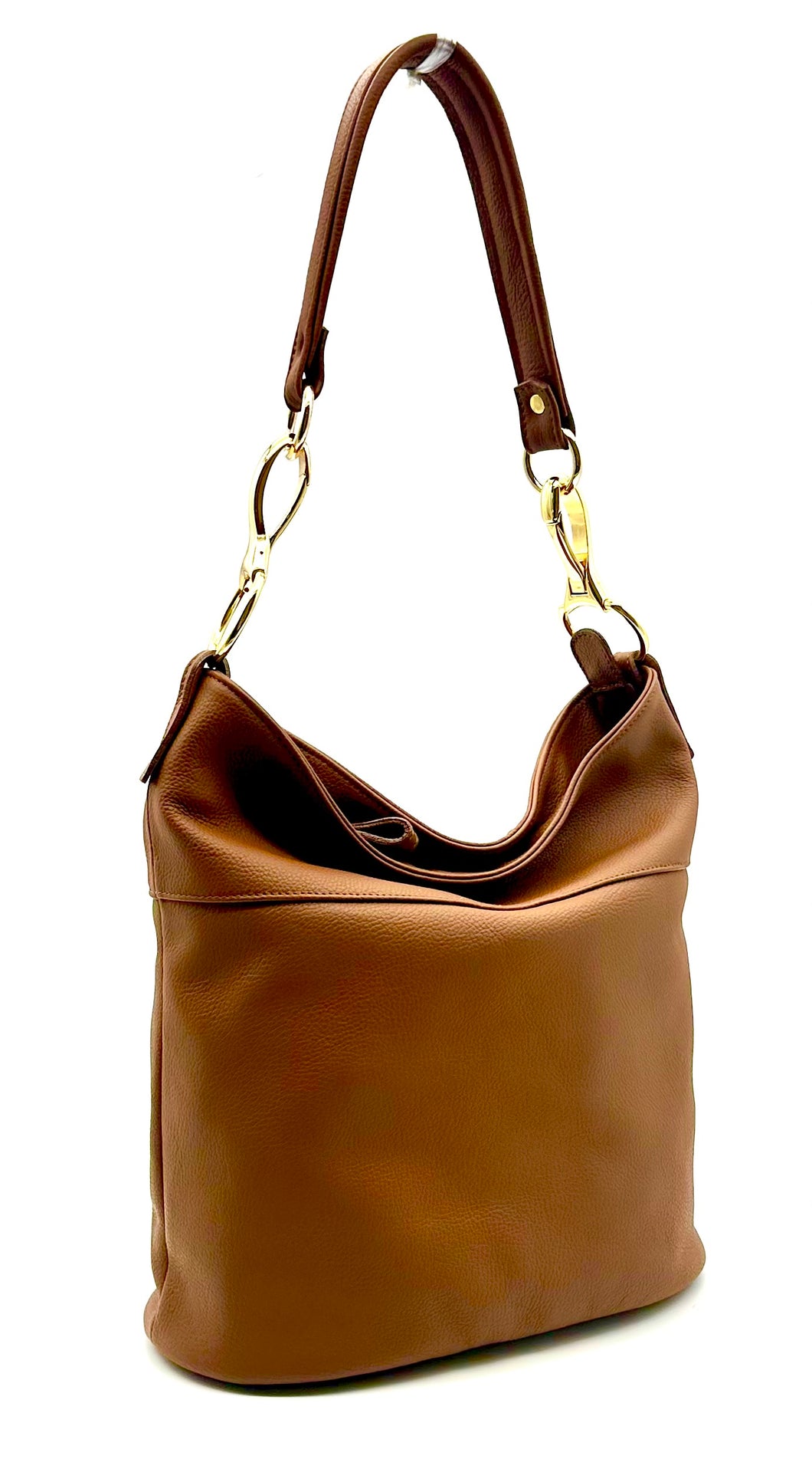 Marcella Bucket Bag — Toffee Tan
