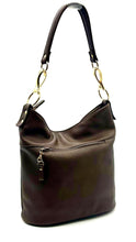 Load image into Gallery viewer, Marcella Bucket Bag — Espresso Brown
