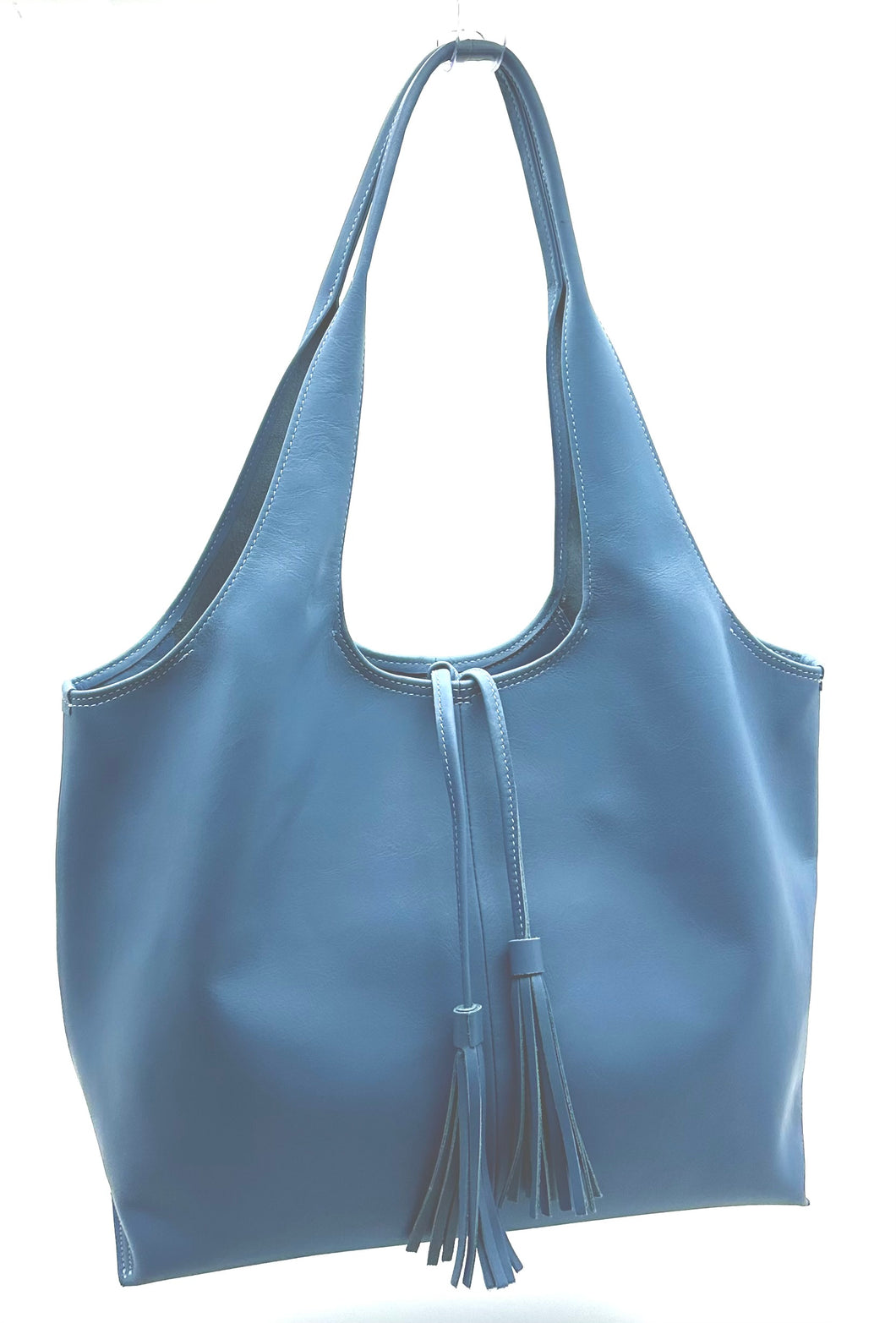 Little Alice Tote Bag — Powder Blue