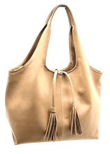 Load image into Gallery viewer, Little Alice Tote Bag — Hazelnut Beige
