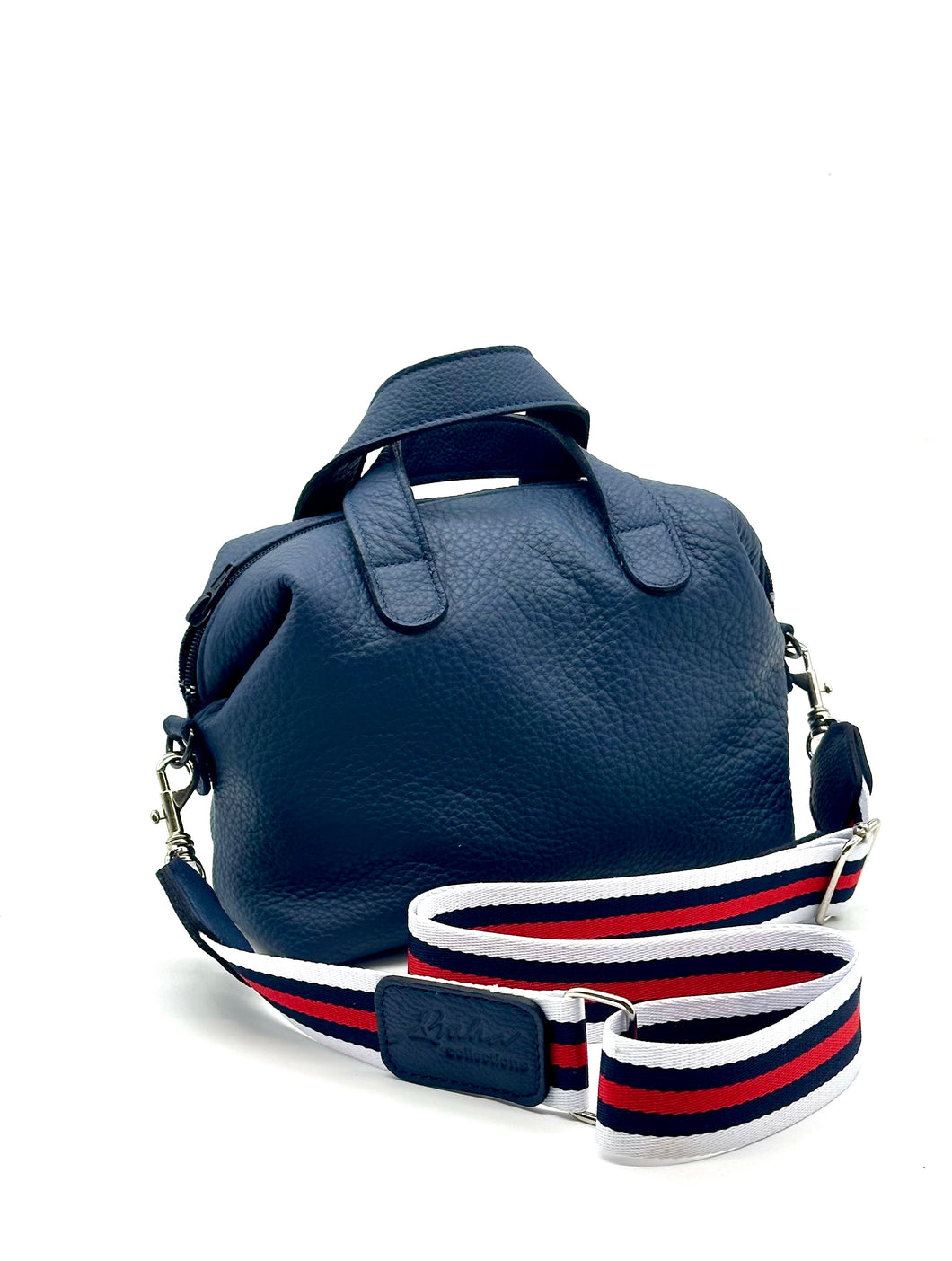 Gracie micro tote — Indigo