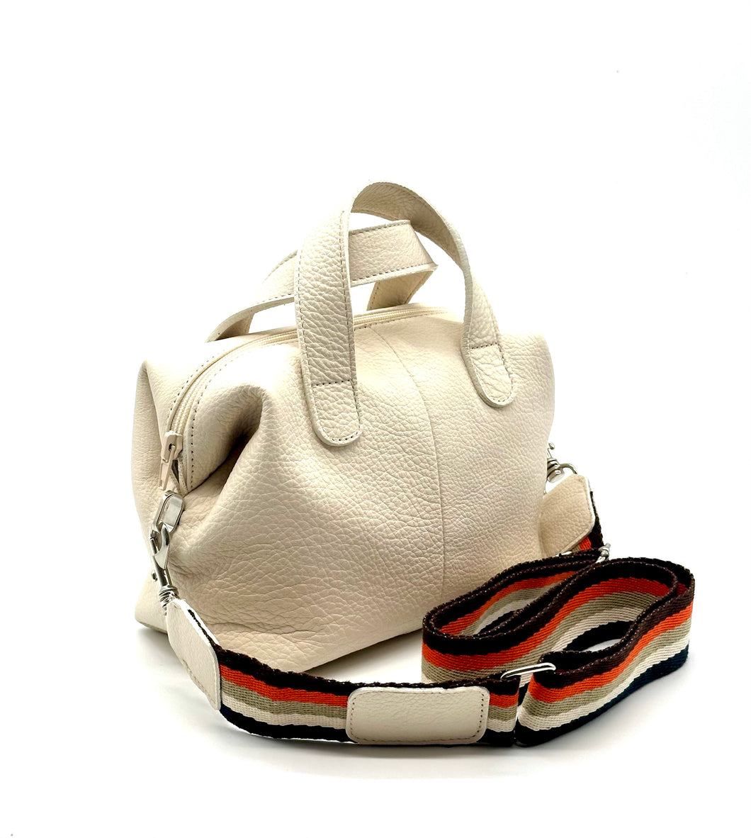 Gracie micro tote — Winter White