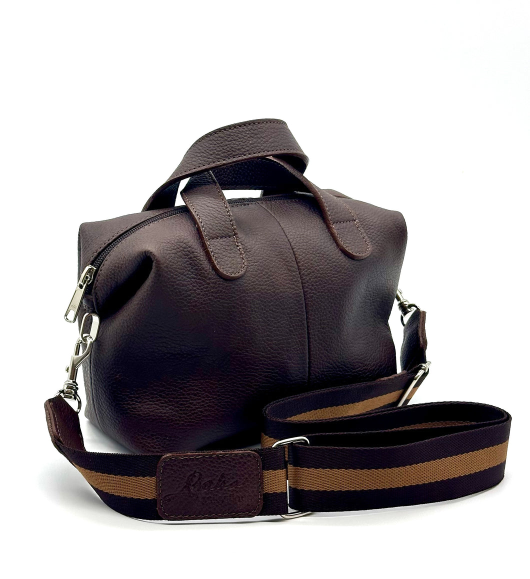 Gracie micro tote — Chocolate