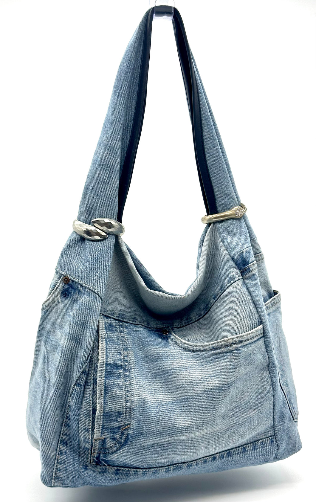 Billie Denim Shoulder Bag