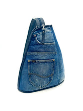 Load image into Gallery viewer, Prue Denim backpack
