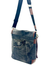 Load image into Gallery viewer, Charlie Denim Satchel
